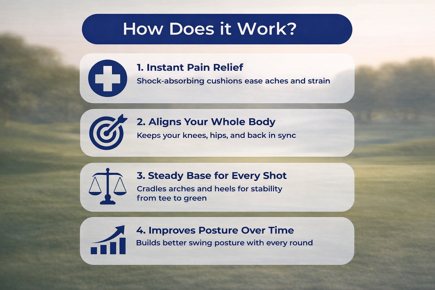 Pain-Free Golf Comfort 18 Holes